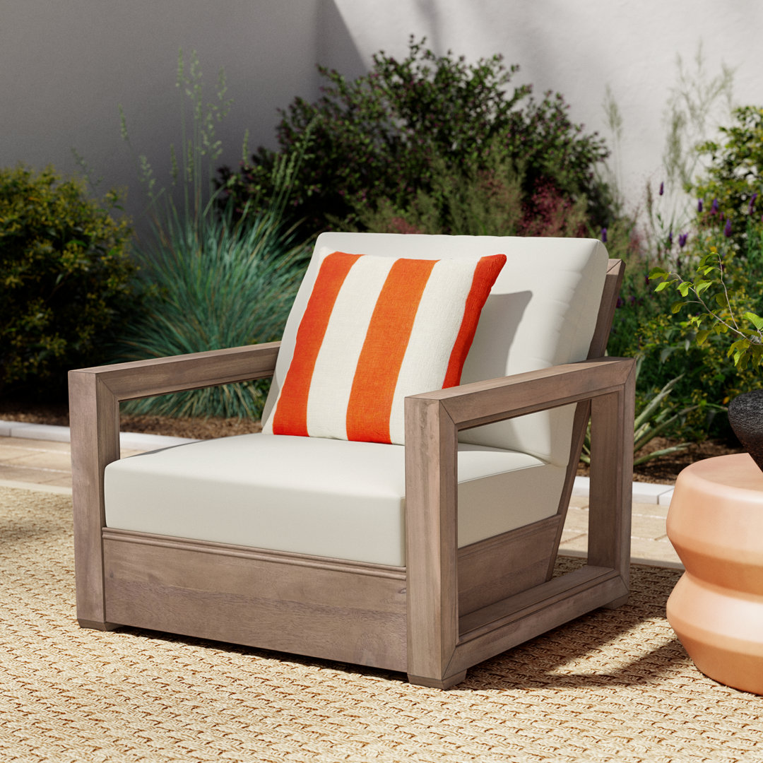 Donnie Patio Chair with Cushions